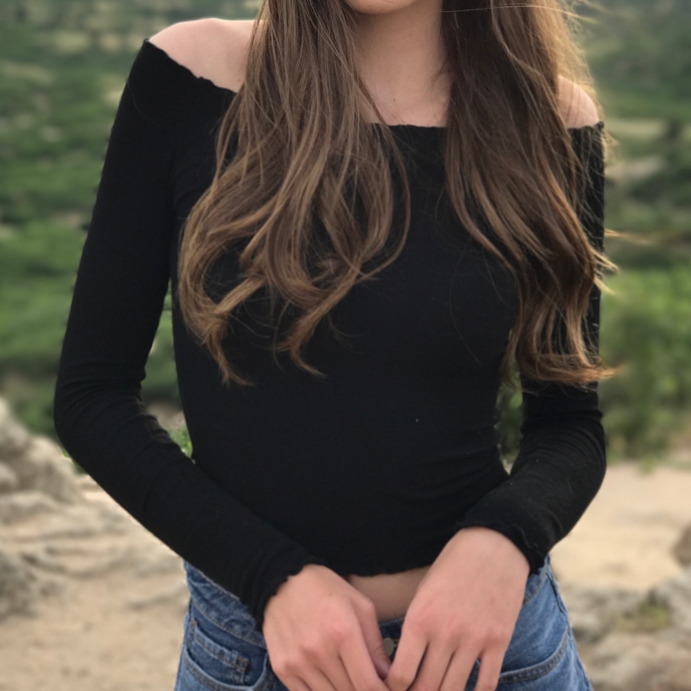 Off the shoulder top